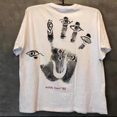 Hearujoy Street Casual Retro Short-sleeved T-shirt Hiphop Cotton Round Neck Rock Band Punk All-match Short-sleeved Top Men's Summer